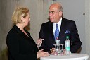Yousif B. Ghafari, ameriški veleposlanik v Sloveniji s soprogo