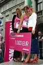 Tina Škraban, udeleženka z najvišjimi petkami, Tina Fučko iz Doba, zmagovalka teka in Ajda Ferk, zmagovalka za najboljši stil