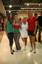 Marija Šestak, atletinja, Nika Kljun, plesalka, Alya, pevka in Brigita Langerholc, atletinja