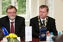 Prof. dr. Ivan Rozman, rektor Univerze v Mariboru in prof. dr. Jernej Turk, dekan Fakultete za kmetijstvo in biosistemske vede UM	