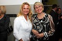 Diana Dimnik, dr. med. in lastnica podjetja Medias in Nataša Bolčina Žgavec, tv voditeljica in povezovalka večera