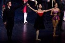 Poklon baletnikov predstave Tango za Rahmanina – Aleksander Zembrowsky in Bojana Nenadovič Otrin, baletnika