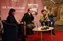 Manca Košir, publicistka, Michel Montignac, pisatelj in Veronika Novak, direktorica financ Vale-Novak