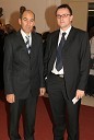 Janez Janša, predsednik Vlade Republike Slovenije in Igor Marinšek, direktor Pravno-kadrovskega področja družbe Mobitel