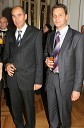 Janez Janša, predsednik Vlade Republike Slovenije in Danilo Rošker, direktor SNG Maribor