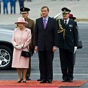 Kraljica Elizabeta II. in dr. Danilo Türk, predsednik Republike Slovenije