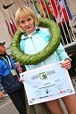 Tatyana Mesentseva (Ukrajina), zmagovalka Ljubljanskega maratona